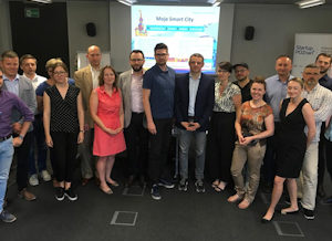Obraz przedstawiający spotkanie konsultacyjne MeetUP Smart City